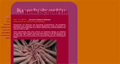 Desktop Screenshot of kuschelpartie.de